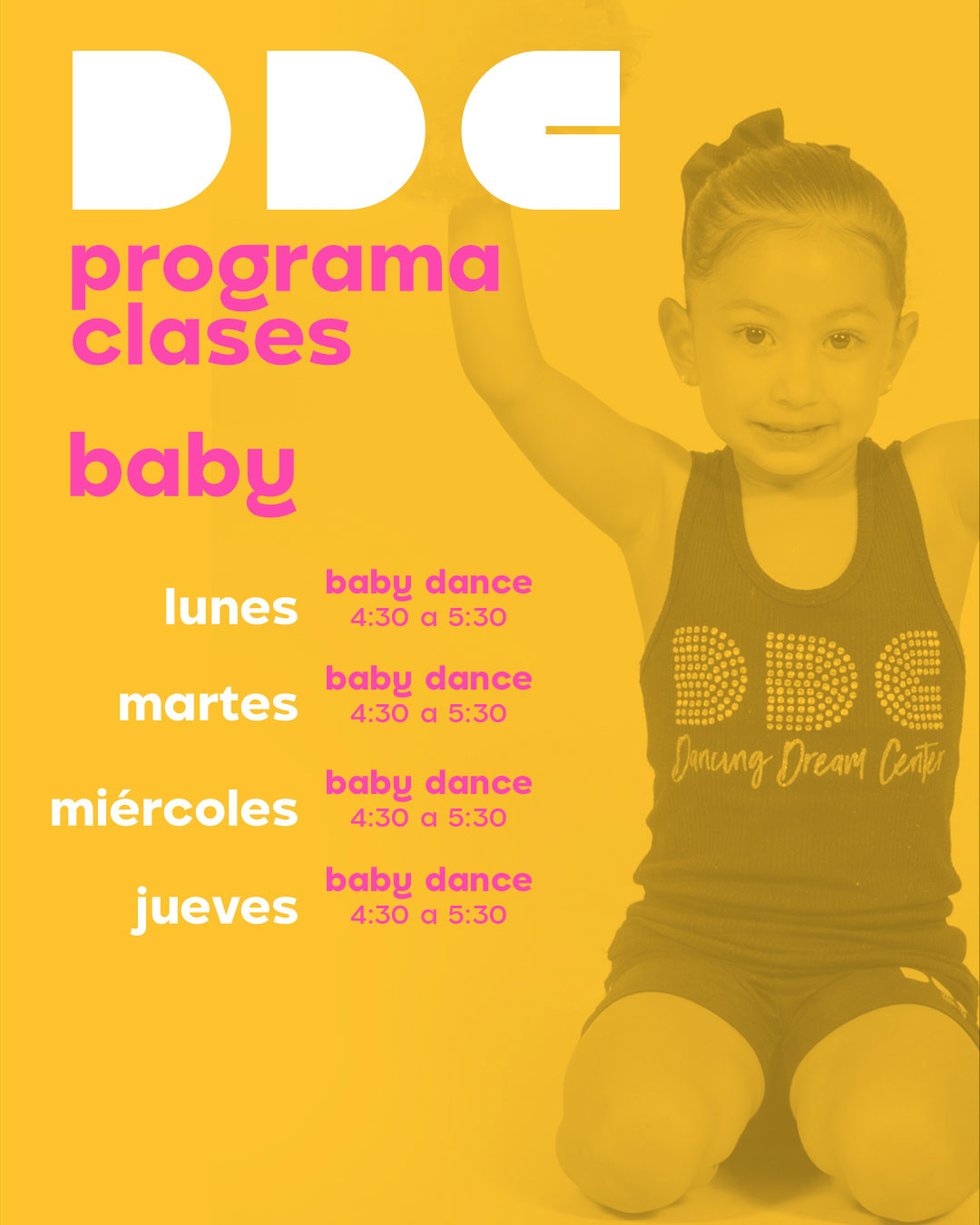 Horarios Baby Octubre